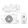 Samsung Elite Geo WindFree 3.5–4.0 kW sieninis kondicionierius
