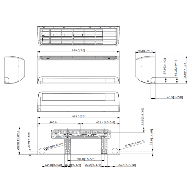 Samsung WindFree oro kondicionierius – Nordic modelis