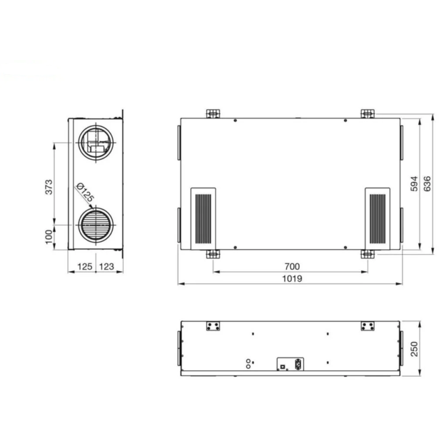 Zehnder Paul Climos F-200 Eco entalpinis rekuperatorius