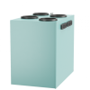 Oxygen X‑Air V400E entalpinis rekuperatorius