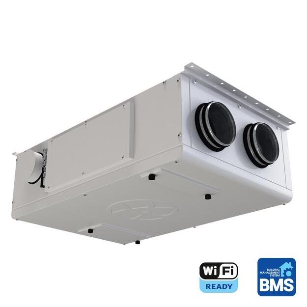 ROTACINIS-REKUPERATORIUS-BLAUBERG-KOMFORT-ROTO-EC-DE250-S21-SU-WIFI-VALDYMU