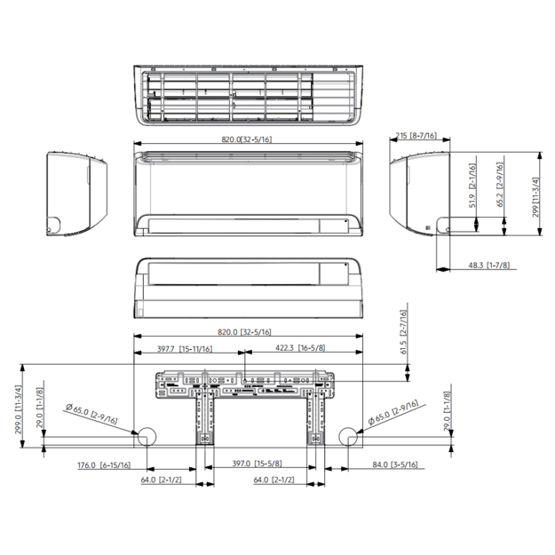 Samsung Cebu Geo 2.5–3.2 kW sieninis kondicionierius