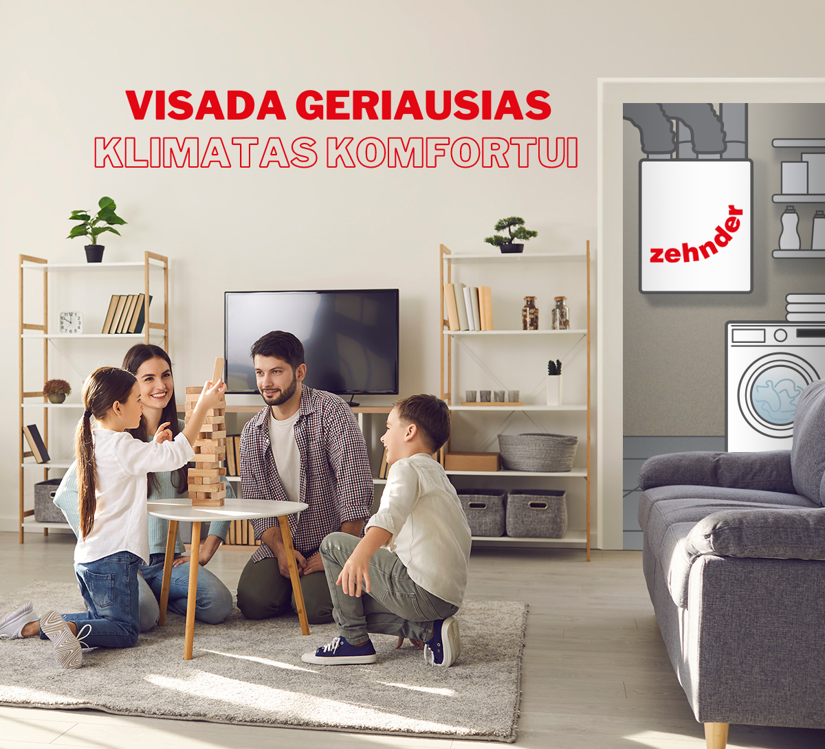 Zender rekuperatoriai – 5 metų garantija su Metalonga